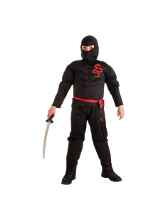 Fantasia de Ninja - de alta qualidade, ideal para o carnaval, festas temáticas e eventos especiais.